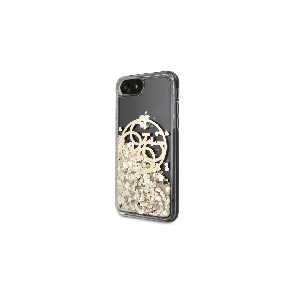 Hurtownia GSM - Etui Guess GUHCI8LGGITDGO Apple iPhone SE 2022/SE 2020/8/7 zlatý/gold tvrdý obal Circle Liquid Glitter - GUE467GLD - {ean13} - Hurt