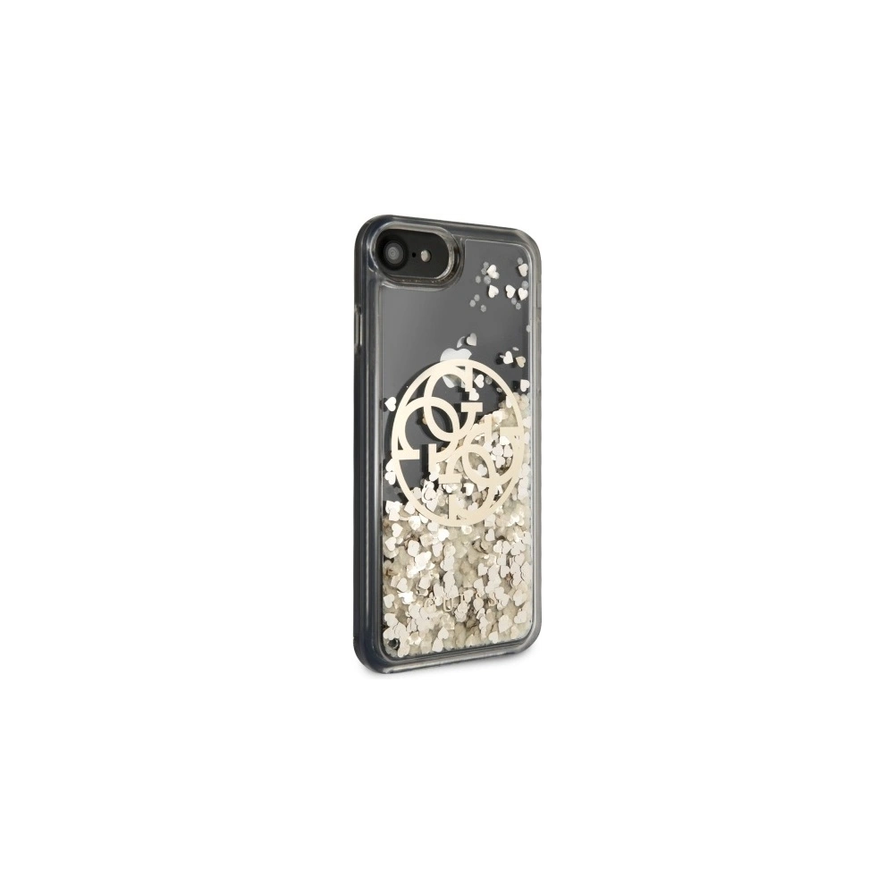 Hurtownia GSM - Etui Guess GUHCI8LGGITDGO Apple iPhone SE 2022/SE 2020/8/7 zlatý/gold tvrdý obal Circle Liquid Glitter - GUE467GLD - {ean13} - Hurt