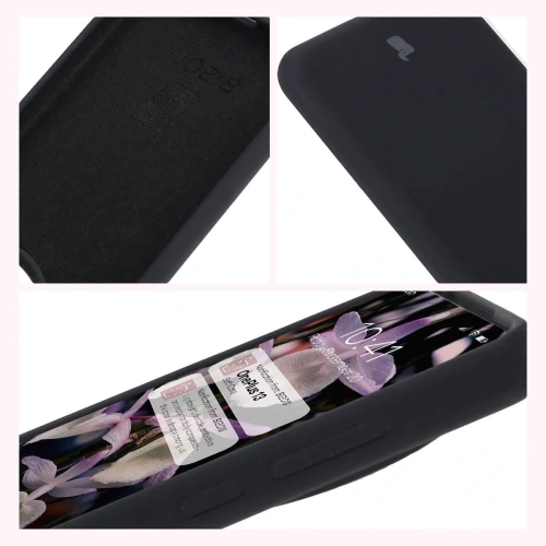 Silikonowe etui Bizon Soft Case do OnePlus 13 czarne