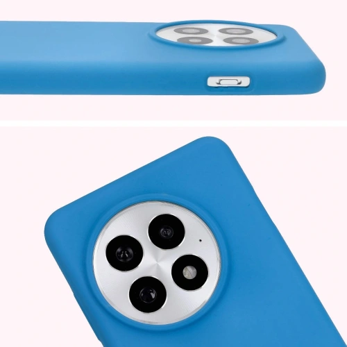 Silikonowe etui Bizon Soft Case do OnePlus 13 niebieskie