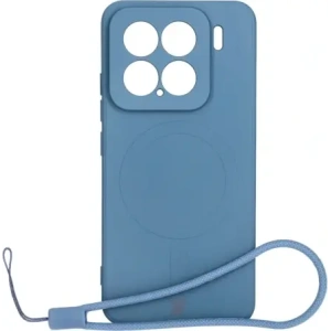 Hurtownia GSM - Bizon Case Silicone Magnetic Sq Xiaomi 15 albastru marin - BIZ8459 - {ean13} - Hurt
