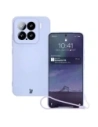Bizon Case Silicone Magnetic Sq Xiaomi 15 violet deschis