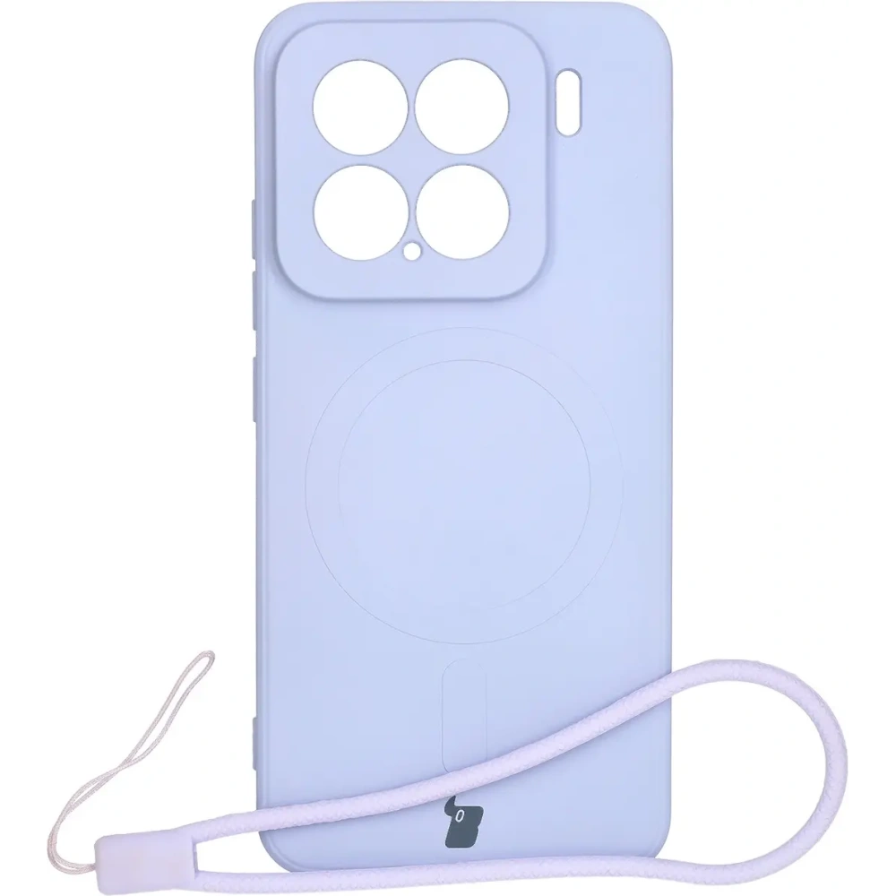 Hurtownia GSM - Bizon Case Silicone Magnetic Sq Xiaomi 15 violet deschis - BIZ8460 - {ean13} - Hurt