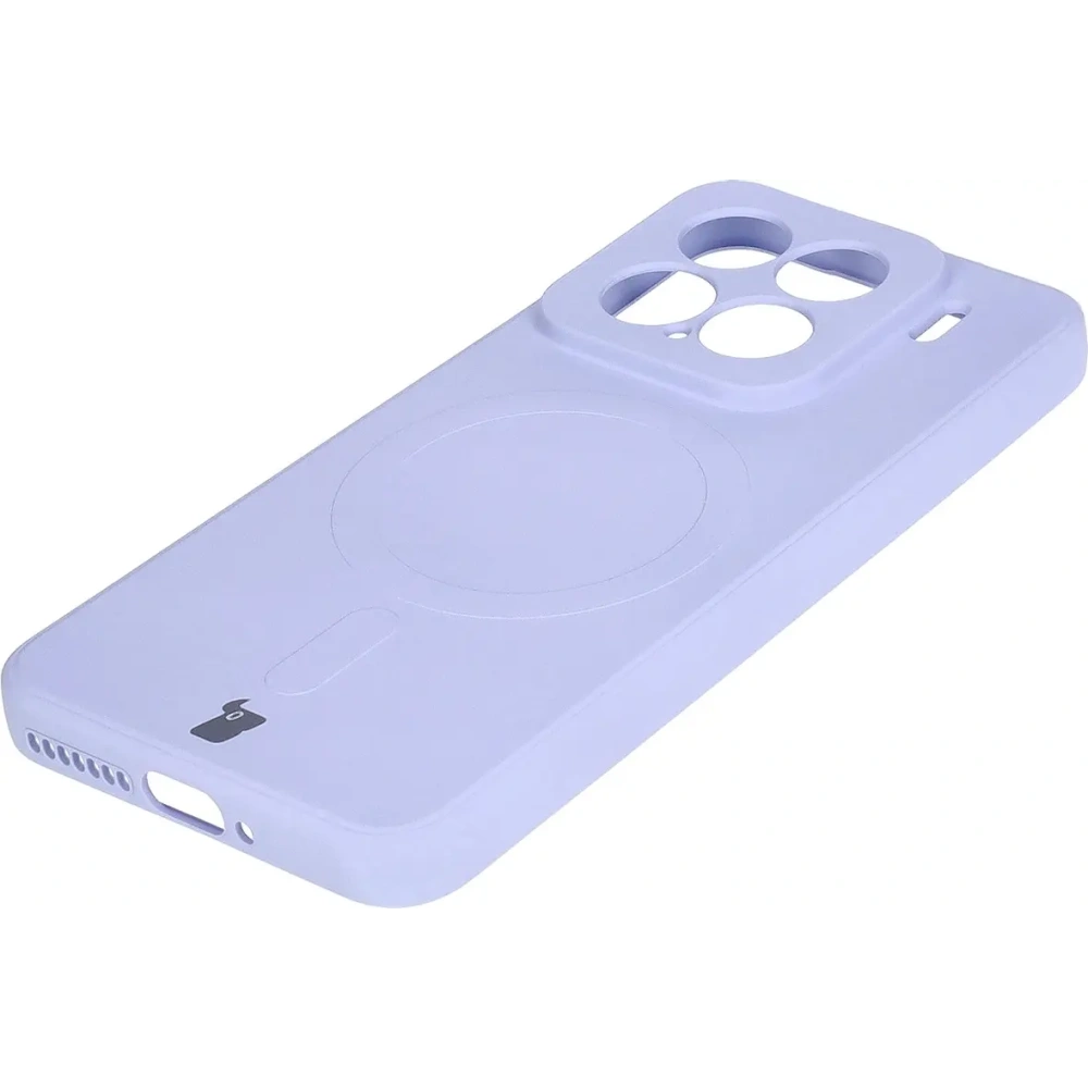 Hurtownia GSM - Bizon Case Silicone Magnetic Sq Xiaomi 15 violet deschis - BIZ8460 - {ean13} - Hurt