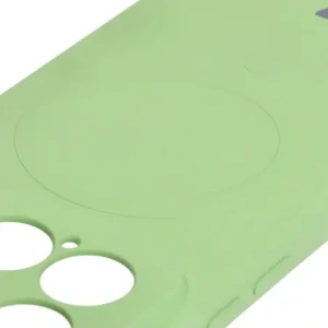 Hurtownia GSM - Silikonové pouzdro s magnetickým kroužkem Bizon Case Silicone Magnetic Sq pro Xiaomi 15 jasně zelené - BIZ8461 - {ean13} - Hurt