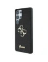 Wholesale Guess Fixed Glitter Big 4G Metal Logo Samsung Galaxy S25 Ultra black - GUE4303 - {ean13} - Hurt