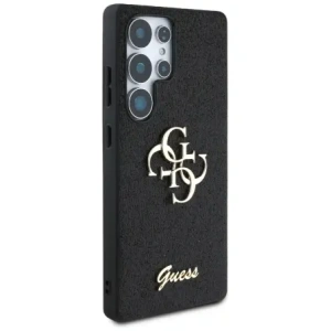 Hurtownia GSM - Guess Feste Glitter Große 4G Metall Logo Samsung Galaxy S25 Ultra schwarz - GUE4303 - {ean13} - Hurt