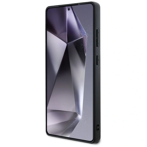 Etui Guess Fixed Glitter Big 4G Metal Logo do Samsung Galaxy S25 Ultra czarny