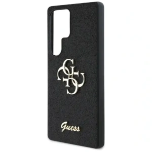 Wholesale Guess Fixed Glitter Big 4G Metal Logo Samsung Galaxy S25 Ultra black - GUE4303 - {ean13} - Hurt