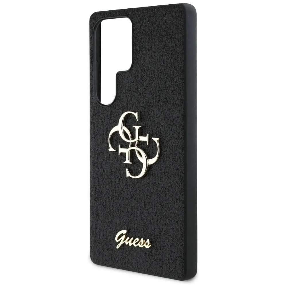 Wholesale Guess Fixed Glitter Big 4G Metal Logo Samsung Galaxy S25 Ultra black - GUE4303 - {ean13} - Hurt