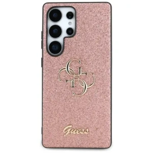 Wholesale Guess Fixed Glitter Big 4G Metal Logo Samsung Galaxy S25 Ultra pink - GUE4304 - {ean13} - Hurt