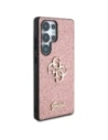 Hurtownia GSM - Etui Guess Fixed Glitter Big 4G Metal Logo pro Samsung Galaxy S25 Ultra růžové - GUE4304 - {ean13} - Hurt