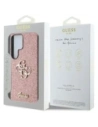 Hurtownia GSM - Etui Guess Fixed Glitter Big 4G Metal Logo do Samsung Galaxy S25 Ultra różowy - GUE4304 - {ean13} - Hurt