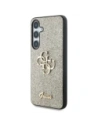 Hurtownia GSM - Guess Fixierte Glitzer Große 4G Metall-Logo Samsung Galaxy S25 gold - GUE4306 - {ean13} - Hurt