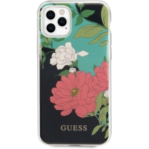 Hurtownia GSM - Etui Guess GUHCN58IMLFL01 Apple iPhone 11 Pro černý/black N°1 Flower Collection - GUE469BLK - {ean13} - Hurt