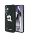 Hurtownia GSM - Etui Karl Lagerfeld Leather Monogram Pin Logo Karl Head do Samsung Galaxy S25 czarny - KLD21899 - {ean13} - Hurt