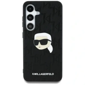 Hurtownia GSM - Karl Lagerfeld Piele Monogram Pin Logo Karl Head Samsung Galaxy S25 negru - KLD21899 - {ean13} - Hurt