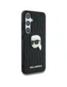 Hurtownia GSM - Karl Lagerfeld Leder Monogram Pin Logo Karl Kopf Samsung Galaxy S25 schwarz - KLD21899 - {ean13} - Hurt