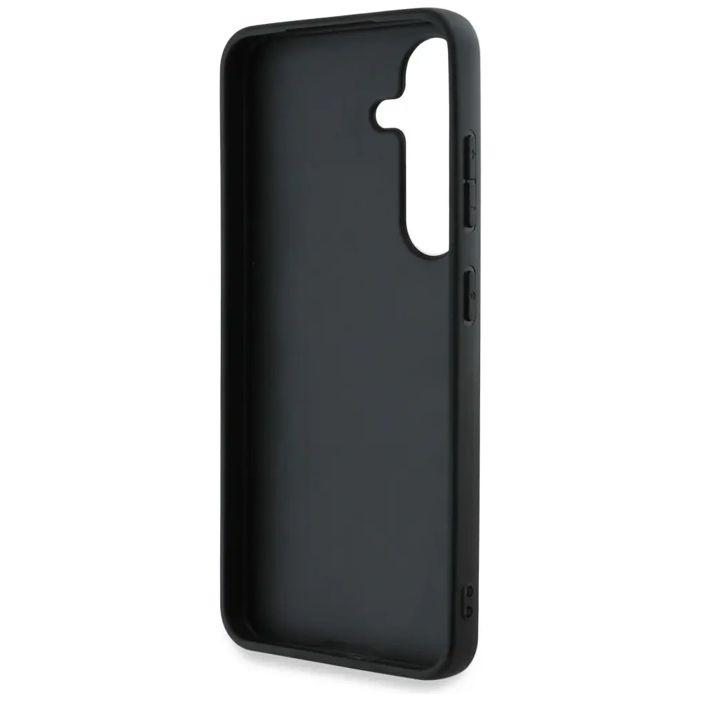 Hurtownia GSM - Karl Lagerfeld Leder Monogram Pin Logo Karl Kopf Samsung Galaxy S25 schwarz - KLD21899 - {ean13} - Hurt