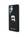 Hurtownia GSM - Etui Karl Lagerfeld Leather Monogram Pin Logo Karl Head do Samsung Galaxy S25 Ultra czarny - KLD21900 - {ean13} - Hurt