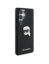 Hurtownia GSM - Etui Karl Lagerfeld Leather Monogram Pin Logo Karl Head do Samsung Galaxy S25 Ultra czarny - KLD21900 - {ean13} - Hurt