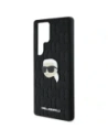 Hurtownia GSM - Etui Karl Lagerfeld Leather Monogram Pin Logo Karl Head do Samsung Galaxy S25 Ultra czarny - KLD21900 - {ean13} - Hurt