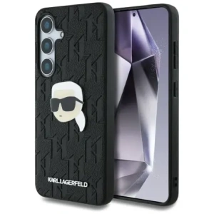 Hurtownia GSM - Karl Lagerfeld Piele Monogram Pin Logo Karl Head Samsung Galaxy S25+ Plus negru - KLD21901 - {ean13} - Hurt