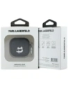 Hurtownia GSM - Etui Karl Lagerfeld Monogram Choupette Head do Apple AirPods 4 černé - KLD21902 - {ean13} - Hurt