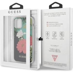 Hurtownia GSM - Etui Guess GUHCN58IMLFL01 Apple iPhone 11 Pro černý/black N°1 Flower Collection - GUE469BLK - {ean13} - Hurt