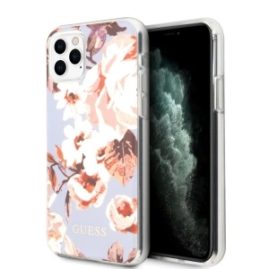 Hurtownia GSM - Etui Guess GUHCN58IMLFL02 Apple iPhone 11 Pro fialový/lilac N°2 Flower Collection - GUE470LIL - {ean13} - Hurt