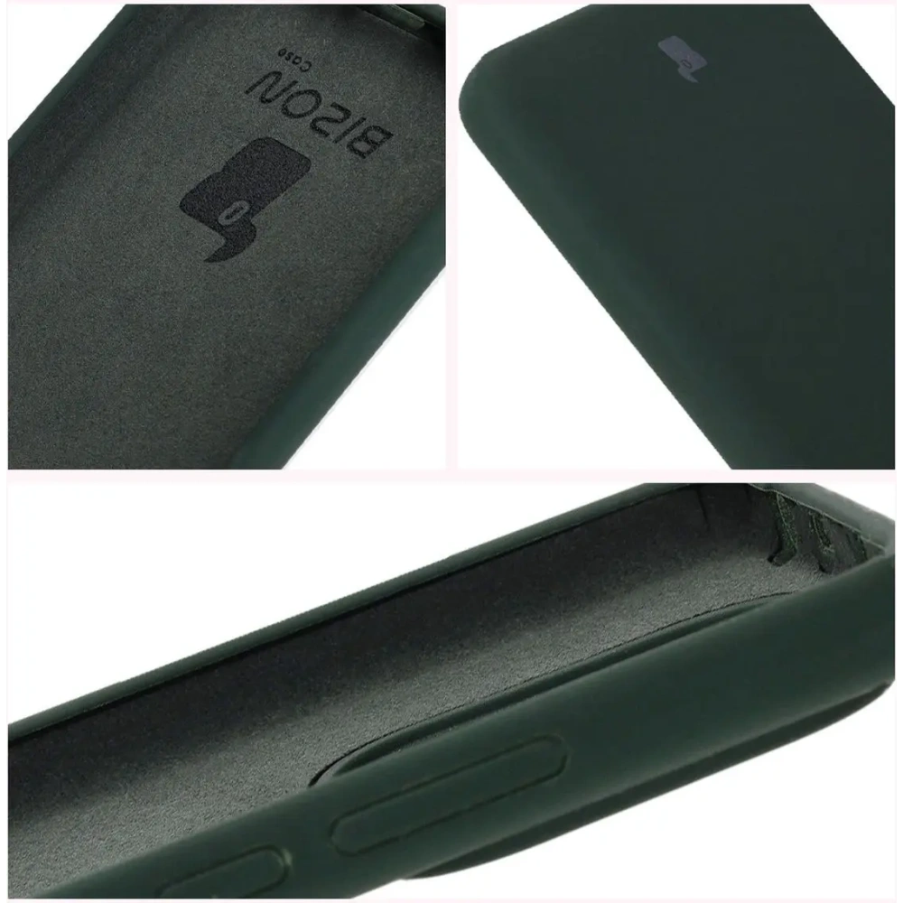 Hurtownia GSM - Silikonowe etui Bizon Soft Case do Xiaomi Redmi Note 14 5G ciemnozielone - BIZ8465 - {ean13} - Hurt