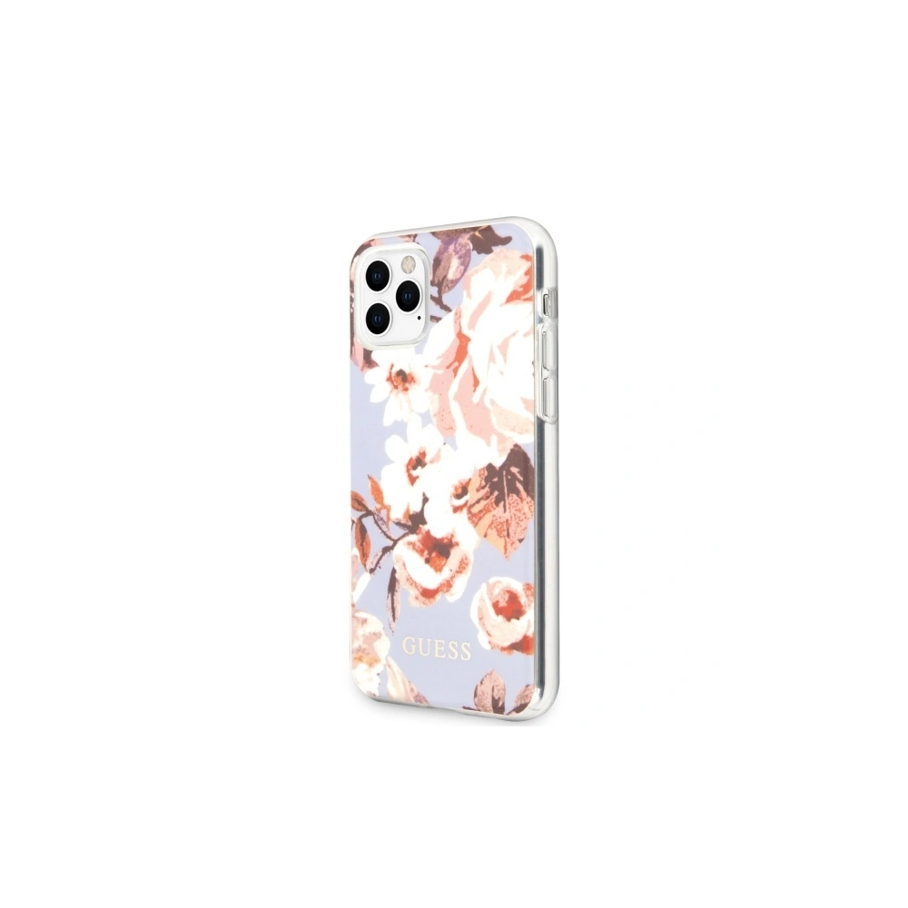 Hurtownia GSM - Etui Guess GUHCN58IMLFL02 Apple iPhone 11 Pro fialový/lilac N°2 Flower Collection - GUE470LIL - {ean13} - Hurt