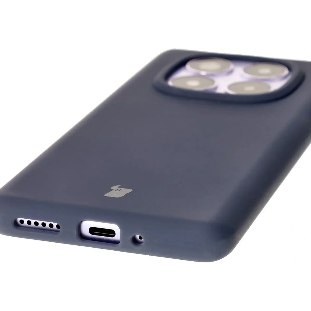 Hurtownia GSM - Bizon Soft Case Xiaomi Redmi Note 14 Pro 5G / Poco X7 dunkelblau - BIZ8467 - {ean13} - Hurt