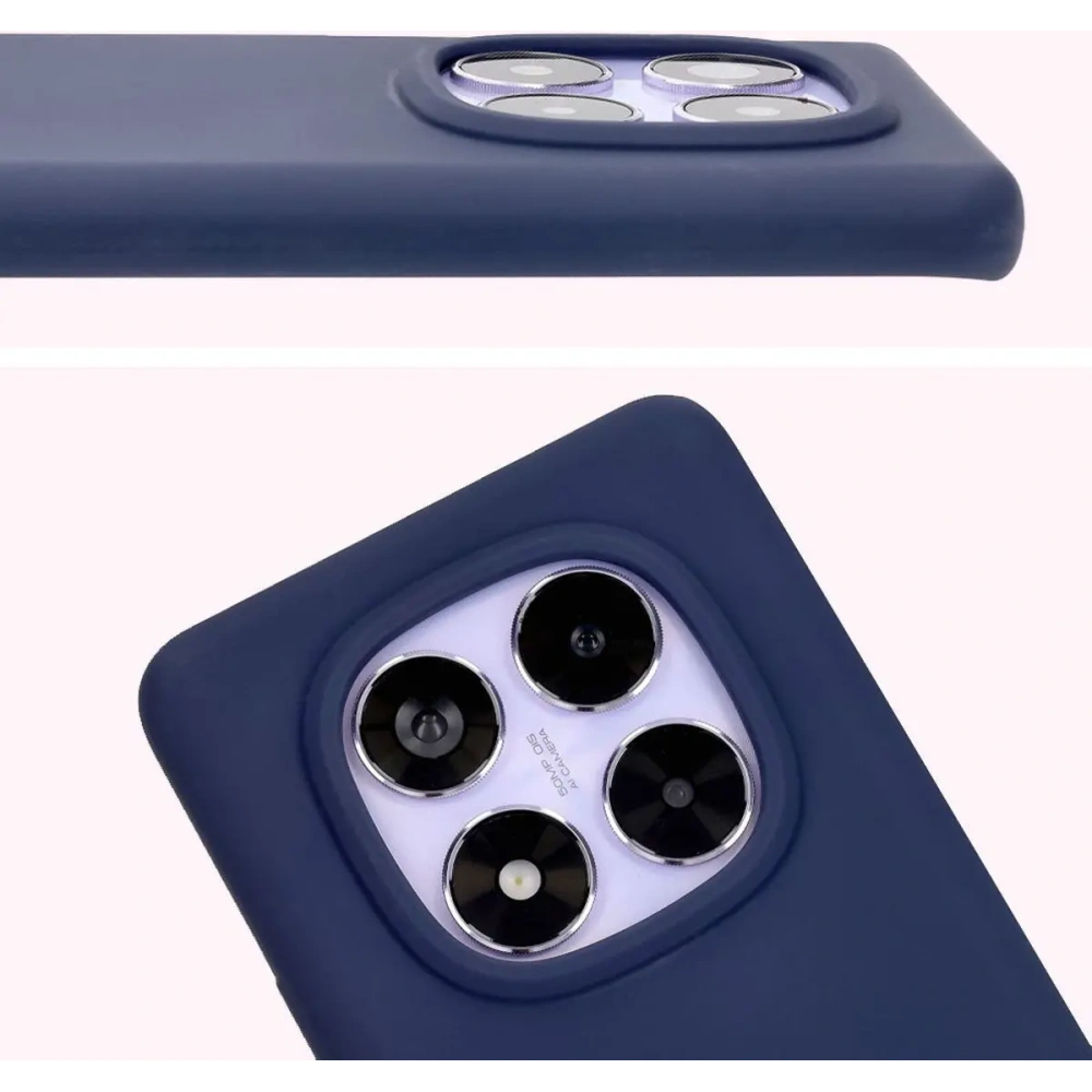 Hurtownia GSM - Bizon Soft Case Xiaomi Redmi Note 14 Pro 5G / Poco X7 sötétkék - BIZ8467 - {ean13} - Hurt