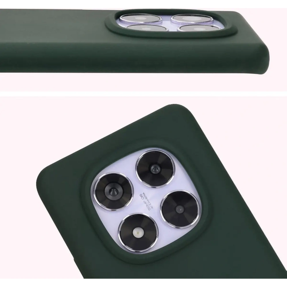 Hurtownia GSM - Bizon Soft Case Xiaomi Redmi Note 14 Pro 5G / Poco X7 dunkelgrün - BIZ8468 - {ean13} - Hurt