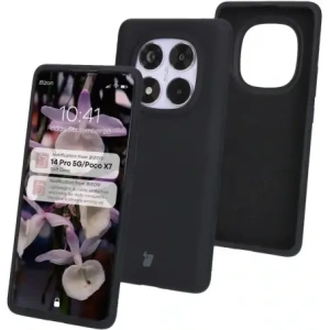 Hurtownia GSM - Bizon Soft Case Xiaomi Redmi Note 14 Pro 5G / Poco X7 schwarz - BIZ8469 - {ean13} - Hurt