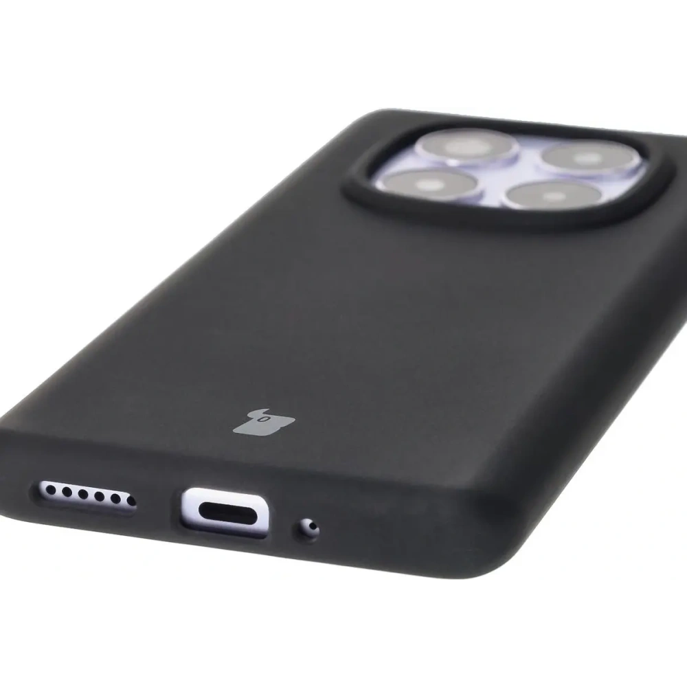 Hurtownia GSM - Silikonové pouzdro Bizon Soft Case pro Xiaomi Redmi Note 14 Pro 5G / Poco X7 černé - BIZ8469 - {ean13} - Hurt