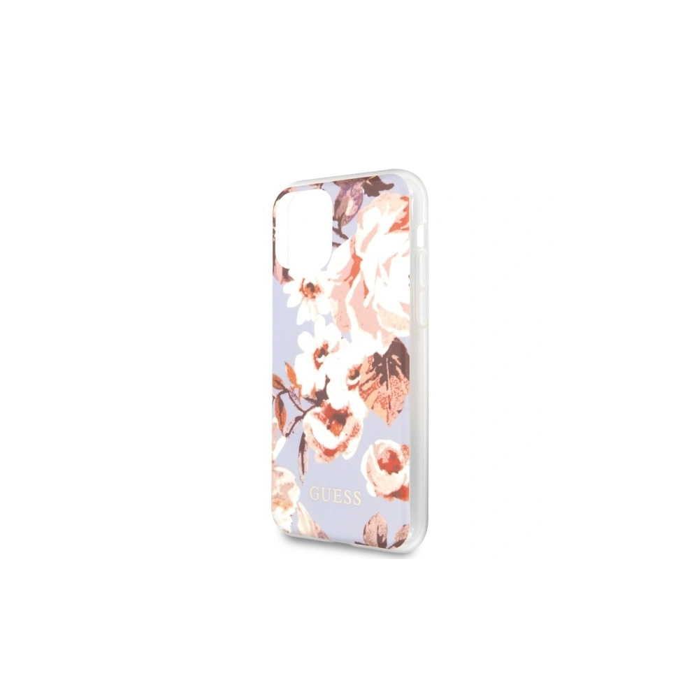 Hurtownia GSM - Etui Guess GUHCN58IMLFL02 Apple iPhone 11 Pro fialový/lilac N°2 Flower Collection - GUE470LIL - {ean13} - Hurt