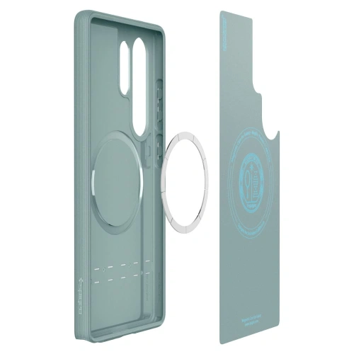 Etui Spigen Parallax Mag Magsafe Samsung Galaxy S25 Ultra Sage Green