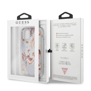 Hurtownia GSM - Etui Guess GUHCN58IMLFL02 Apple iPhone 11 Pro fialový/lilac N°2 Flower Collection - GUE470LIL - {ean13} - Hurt