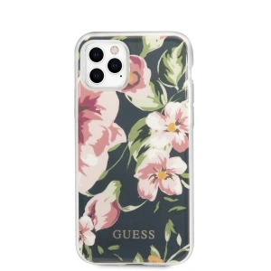Hurtownia GSM - Etui Guess GUHCN58IMLFL03 Apple iPhone 11 Pro granátový/navy N°3 Flower Collection - GUE471NAV - {ean13} - Hurt