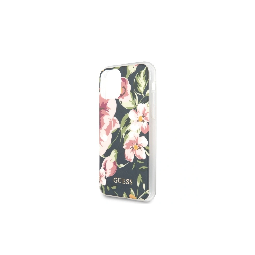 Hurtownia GSM - Etui Guess GUHCN58IMLFL03 Apple iPhone 11 Pro granátový/navy N°3 Flower Collection - GUE471NAV - {ean13} - Hurt