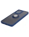 Hurtownia GSM - Bizon Case Hybrid Ring Motorola Moto G04 / G24 / G24 Power füstös sötétkék kerettel - BIZ8470 - {ean13} - Hurt