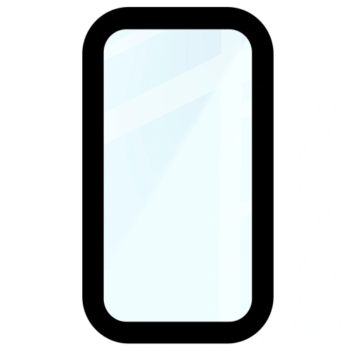 Szkło hybrydowe Bizon Glass Watch Edge Hybrid dla Xiaomi Smart Band 9 Active / Redmi Smart Band 3 czarne