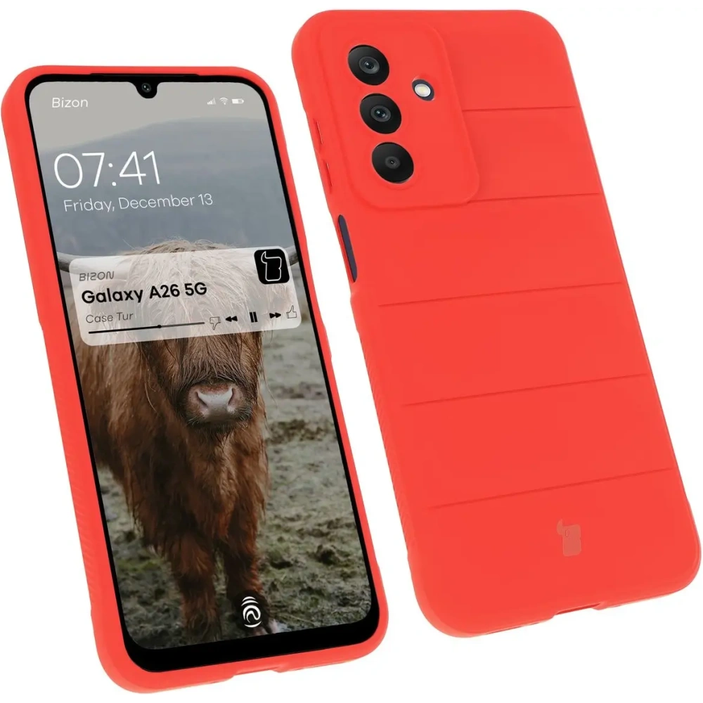 Hurtownia GSM - Bizon Case Tur Samsung Galaxy A26 5G piros - BIZ8473 - {ean13} - Hurt