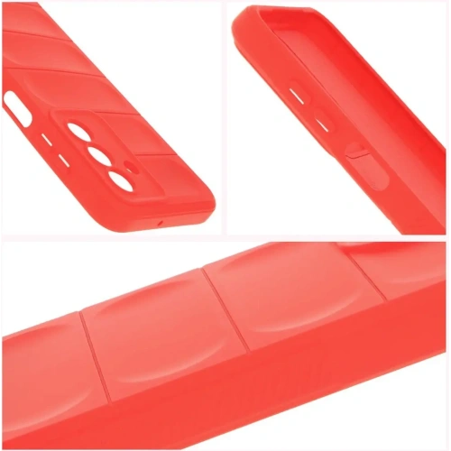 Pancerne etui Bizon Case Tur do Samsung Galaxy A26 5G czerwone