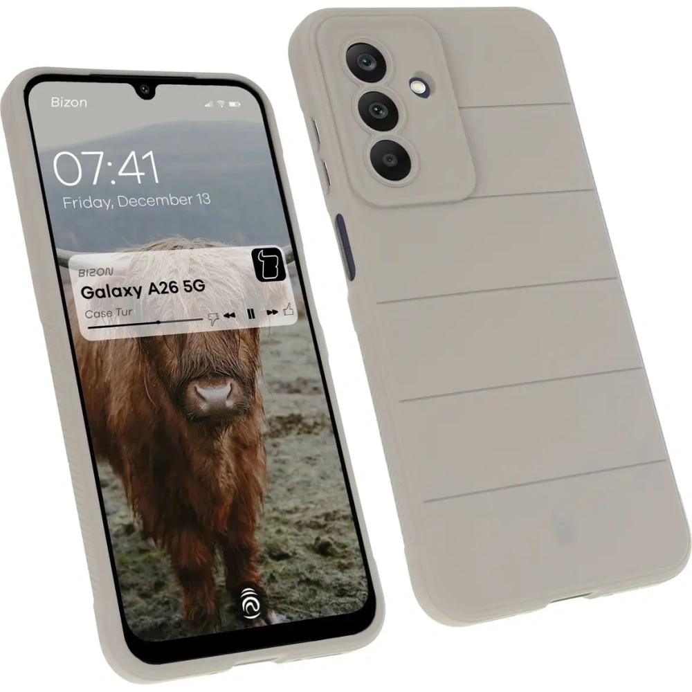 Hurtownia GSM - Bizon Case Tur Samsung Galaxy A26 5G világosszürke - BIZ8474 - {ean13} - Hurt