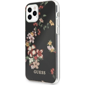 Hurtownia GSM - Etui Guess GUHCN58IMLFL04 Apple iPhone 11 Pro černý/black N°4 Flower Collection - GUE472BLK - {ean13} - Hurt