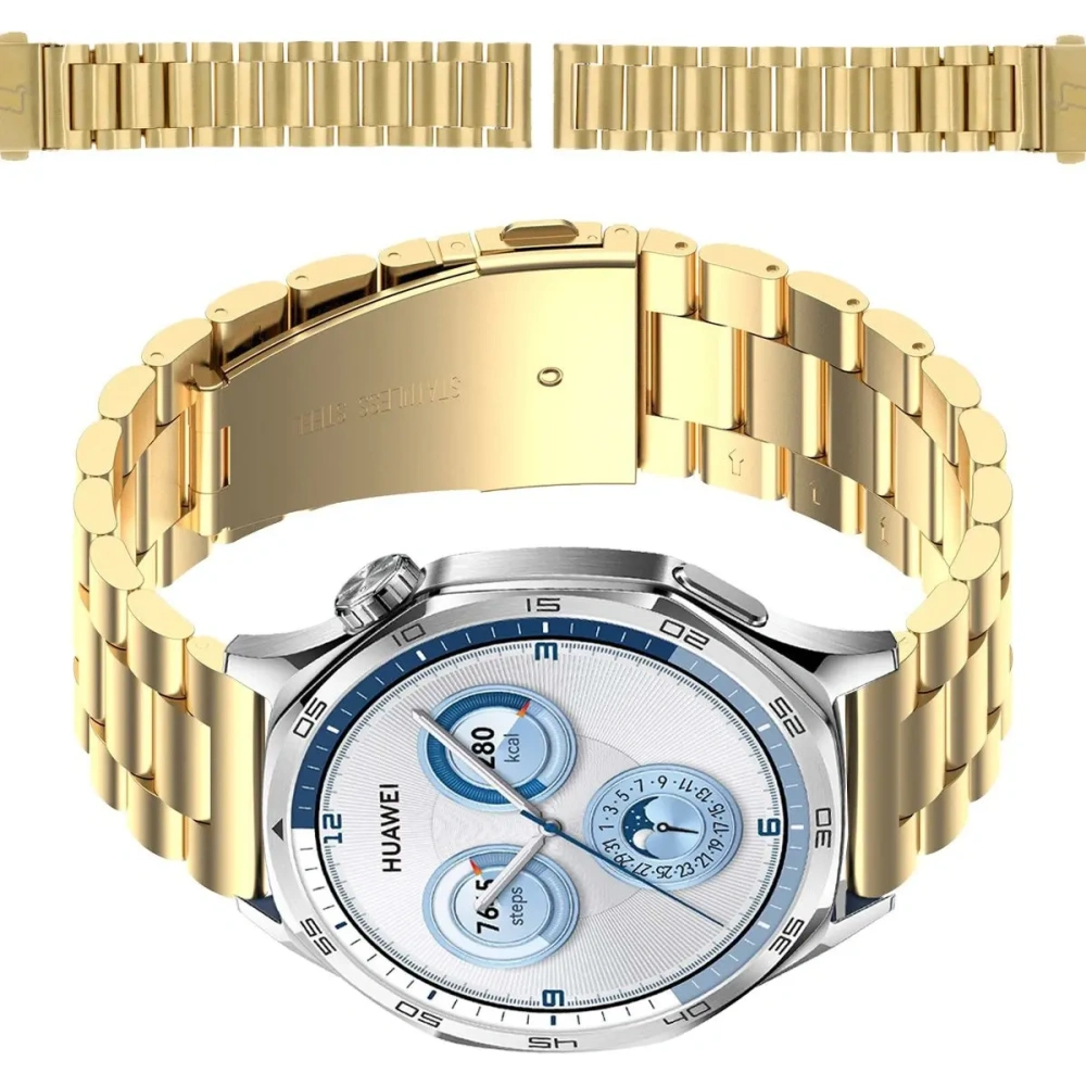 Hurtownia GSM - Bizon Armbanduhr Aura Smartwatch 22 mm gold - BIZ8477 - {ean13} - Hurt