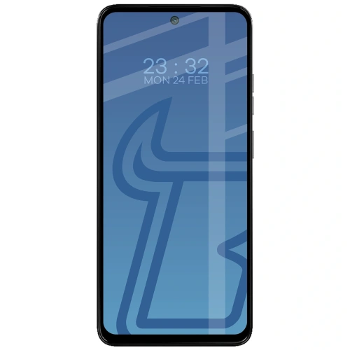 Szkło hartowane Bizon Glass Edge 2 do Motorola Moto G15 / G15 Power / G05 / E15 czarna ramka